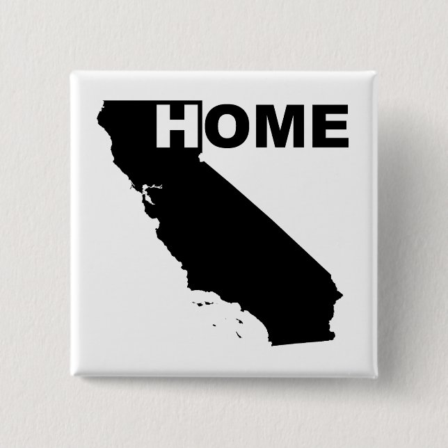 Insignia de botón de inicio de California Te amo (Anverso)