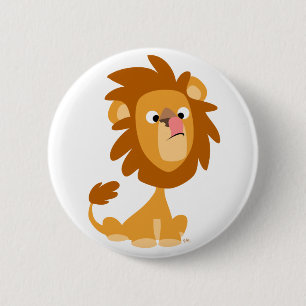 Insignia de botón de león de Personalizado suave