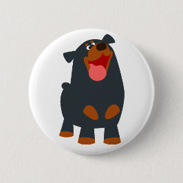 Insignia de botón de Rottweiler Personalizado amig