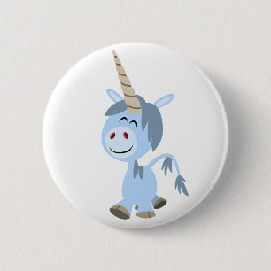 Insignia de botón de unicornio de Personalizado gr