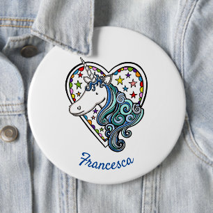 Insignia de botón de unicornio personalizada