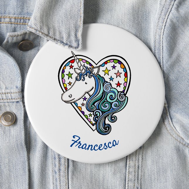 Insignia de botón de unicornio personalizada (In situ)