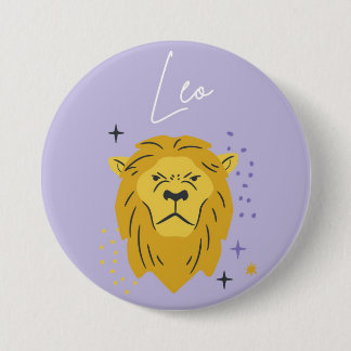 insignia de botón Leo