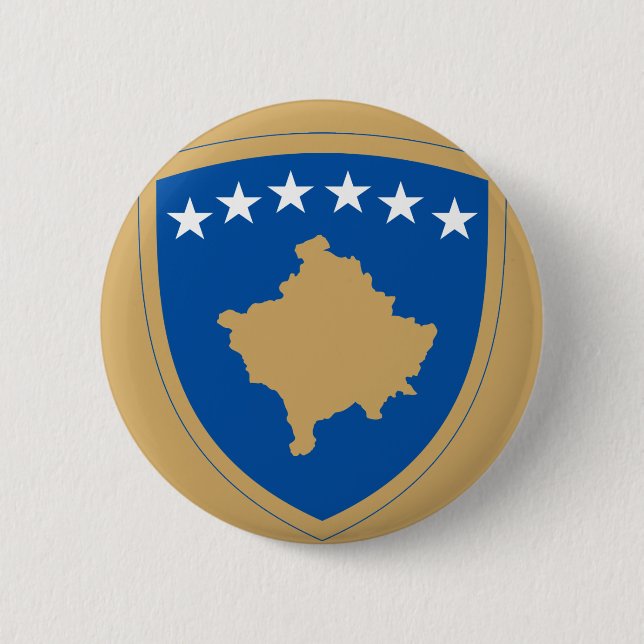 insignia de kosovo botón de solapa (Anverso)