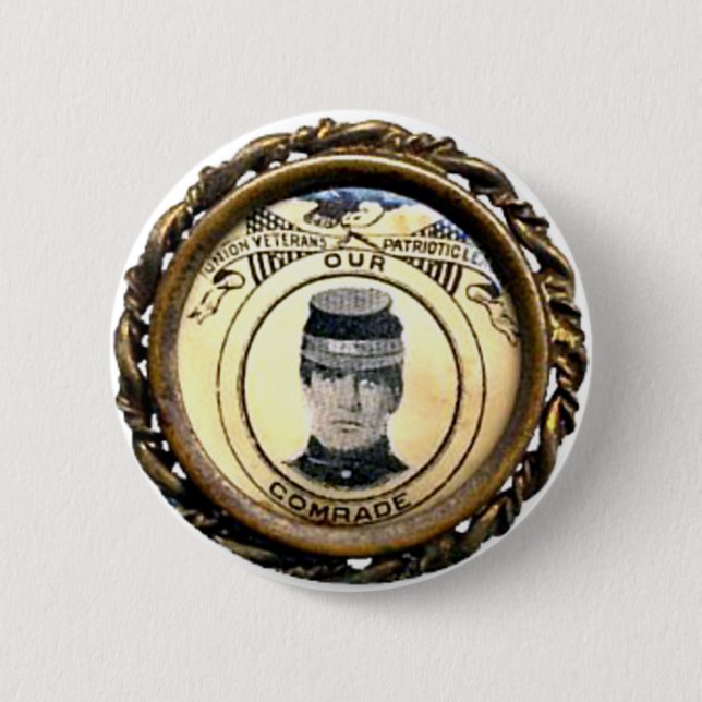 Insignia de la guerra civil de McKinley - botón (Anverso)