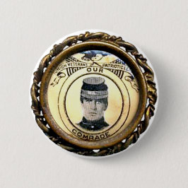 Insignia de la guerra civil de McKinley - botón
