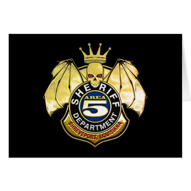 Insignia del área 5 del sheriff (Anverso (Horizontal))