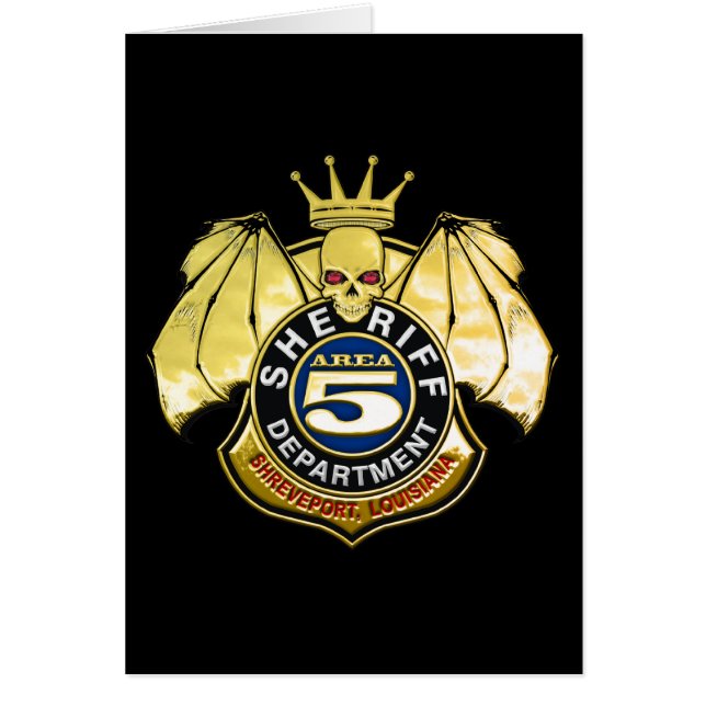 Insignia del área 5 del sheriff (Frente)