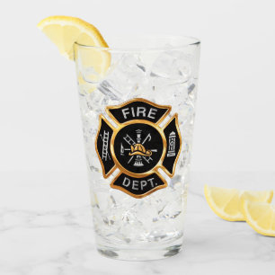 Insignia del bombero del cuerpo de bomberos del