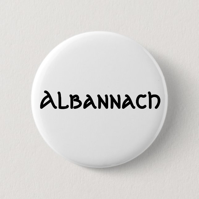 Insignia del botón de Albannach Pinback (Anverso)