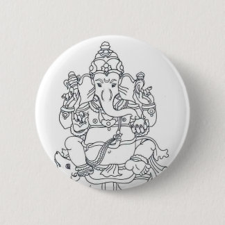 Insignia del botón de Ganesh