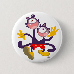 Insignia del botón de la marcha en tándem para gat