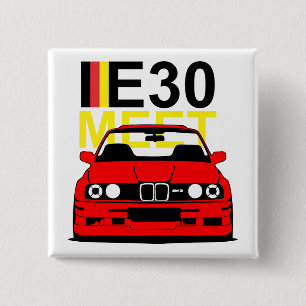 Insignia del botón de la reunión de BMW E30