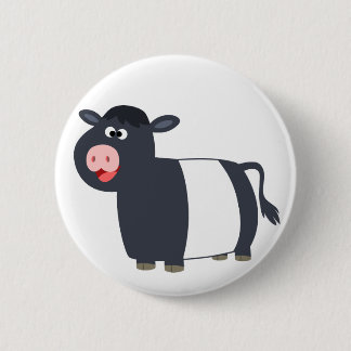 Insignia del botón de la vaca gay con correa de Pe