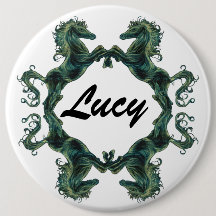 Insignia del botón de los caballos