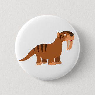 Insignia del botón de Thylacosmilus Personalizado