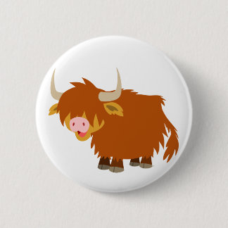 Insignia del botón de vaca de la vaca de la montañ