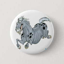 Insignia del botón del caballo de un Personalizado