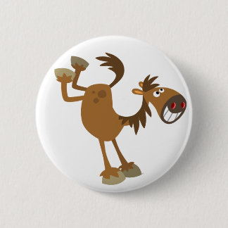 Insignia del botón del caballo del Personalizado d
