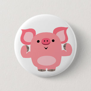 Insignia del botón del cerdo del Personalizado mus