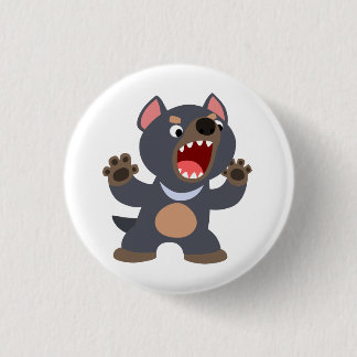 Insignia del botón del diablo del Personalizado de