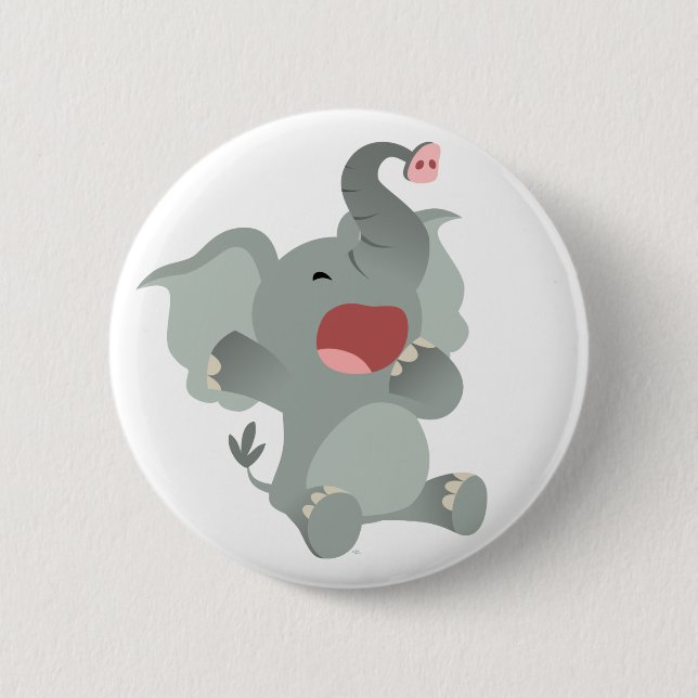 Insignia del botón del elefante del Personalizado  (Anverso)