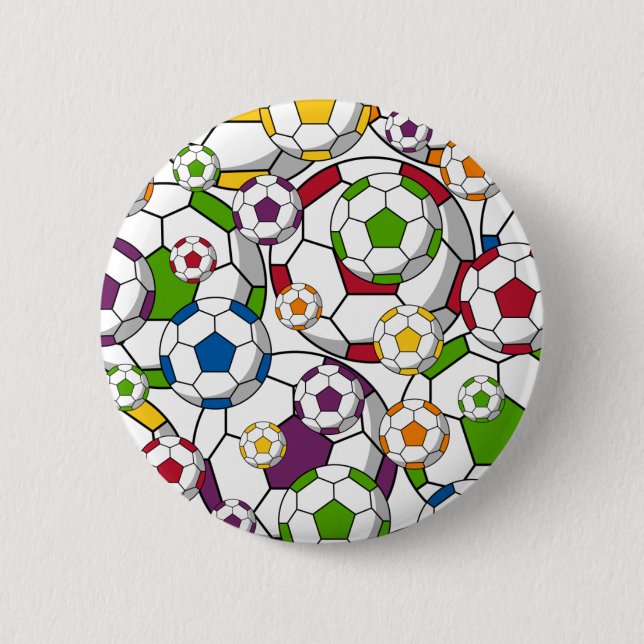 Insignia del botón del fútbol del fútbol (Anverso)