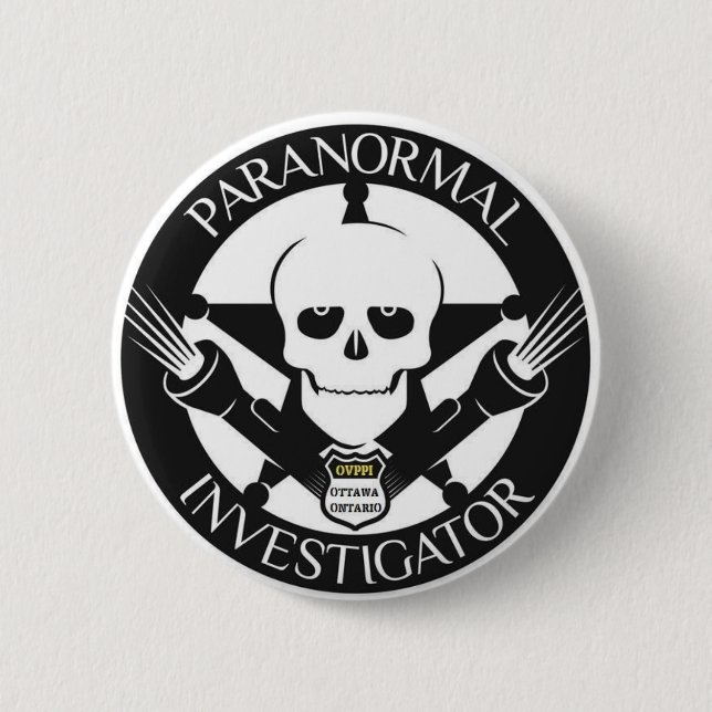 Insignia del botón del investigador de Pranormal (Anverso)