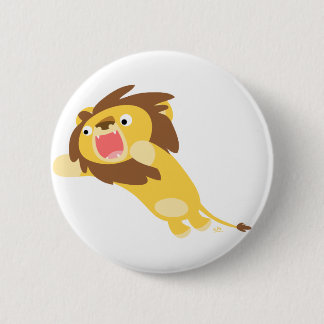 Insignia del botón del león de Personalizado lindo