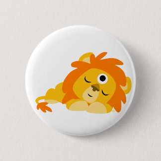 Insignia del botón del León del Personalizado Cute