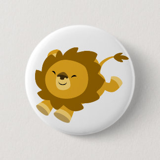 Insignia del botón del león del Personalizado está