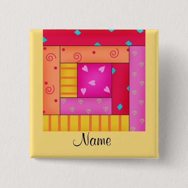 Insignia del botón del nombre de bloque de la (Anverso)