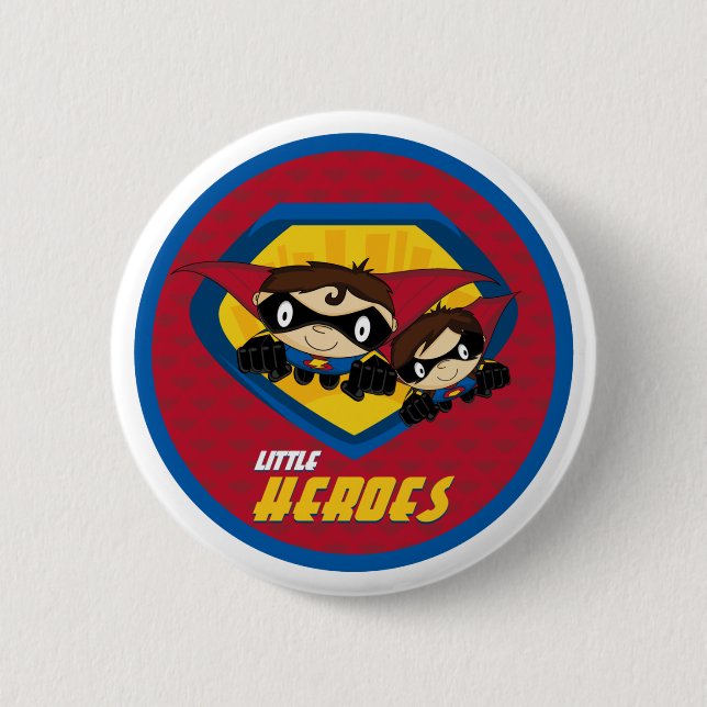 Insignia del botón del super héroe (Anverso)