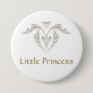 Insignia del botón - pequeña princesa