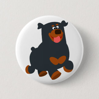Insignia del botón Rottweiler del Personalizado de
