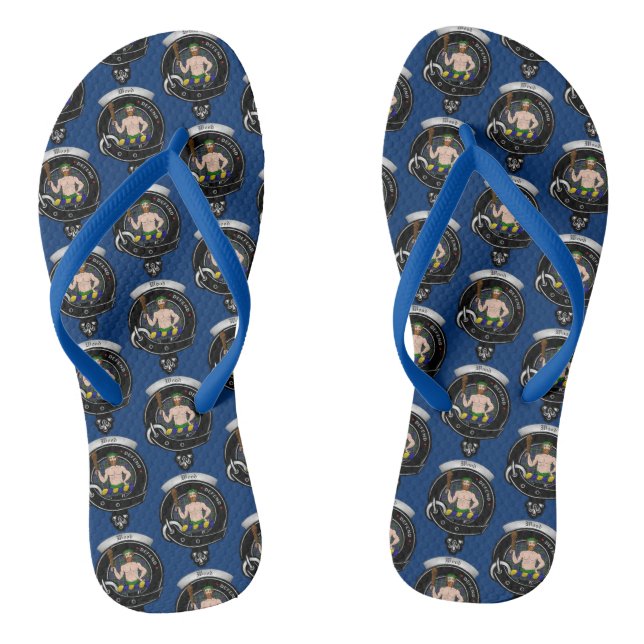 Insignia del Clan Madera Chanclas Locos (Plantilla)
