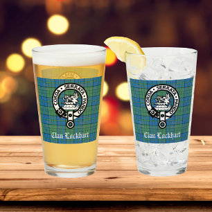 Insignia del Escudo de Clan Lockhart y Tartán