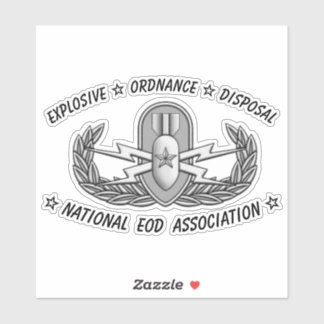 Insignia EOD superior de Pegatina de vinilo de cor