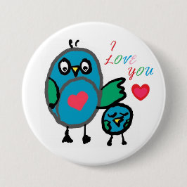 insignia linda del botón