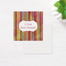 Insignia personalizada sobre rayas y círculos