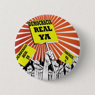 Insignia real del botón de Democracia Ya