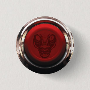 Insignia roja del botón de pánico