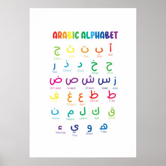 Inspira el aprendizaje del árabe: Hermoso arte alf