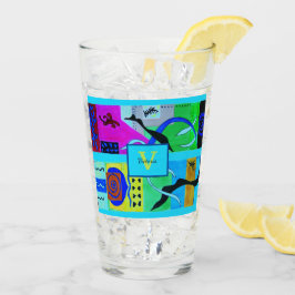 Inspiración abstracta de la moda azul de Matisse