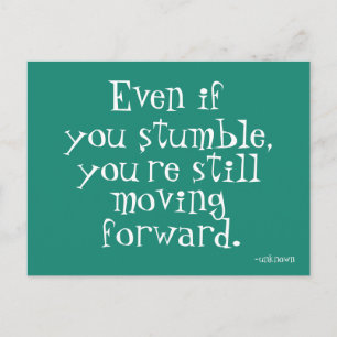 Inspiración de Éxito - Tarjeta Postal Motivacional