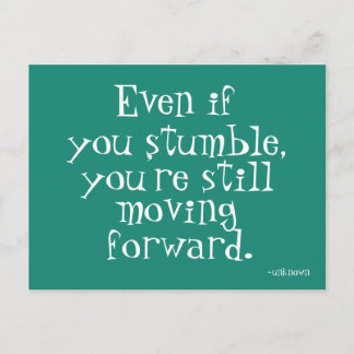 Inspiración de Éxito - Tarjeta Postal Motivacional