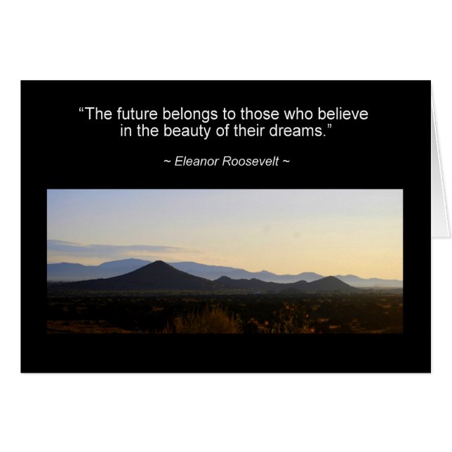 Inspiración en el amanecer de Santa Fe Hills (Anverso (Horizontal))