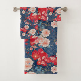 Inspiración en tejido de kimono japonés