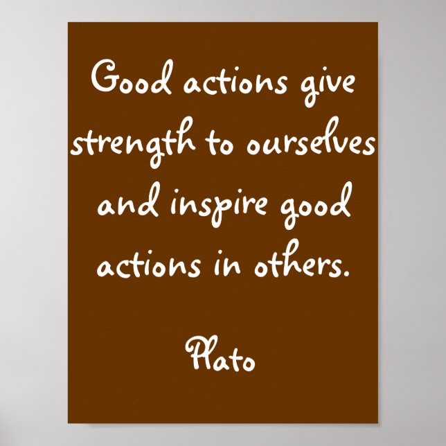 Inspiración Oferta Poster Arte Imprimir (Frente)