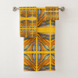 Inspiraciones del desierto amarillo dorado